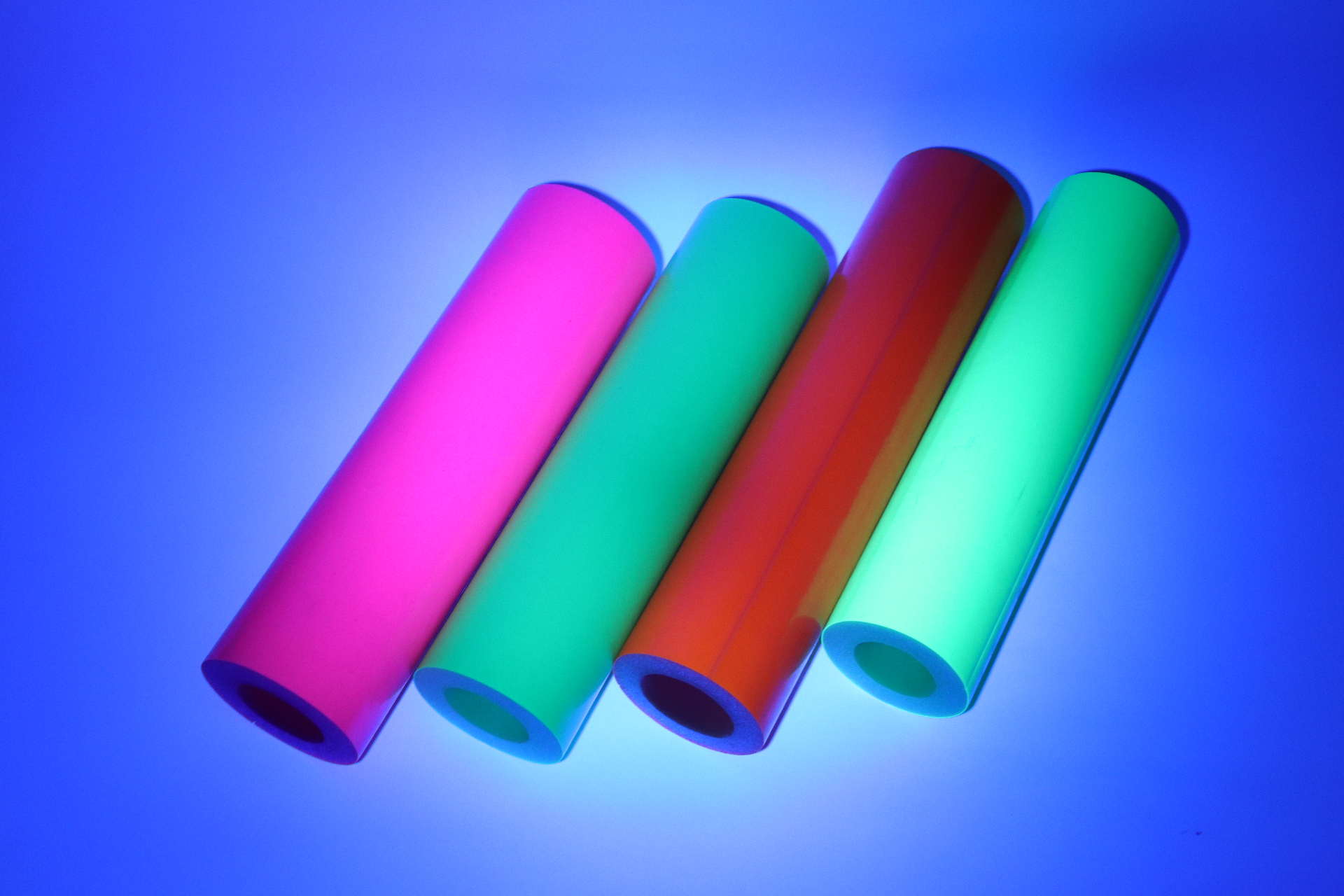 Fluorescent PVC Tube Quartet